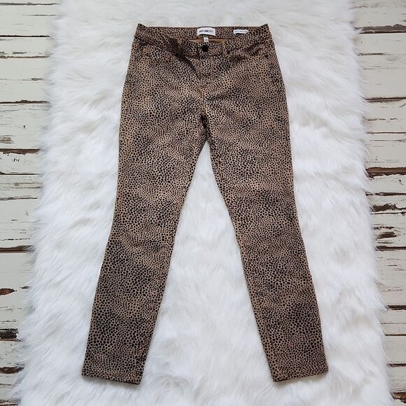 William Rast -158 Cheetah Print Perfect Ankle Skinny‎ Jeans 27 - Picture 1 of 10